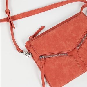 Free People Laurie Vegan Suede / Leather Crossbody